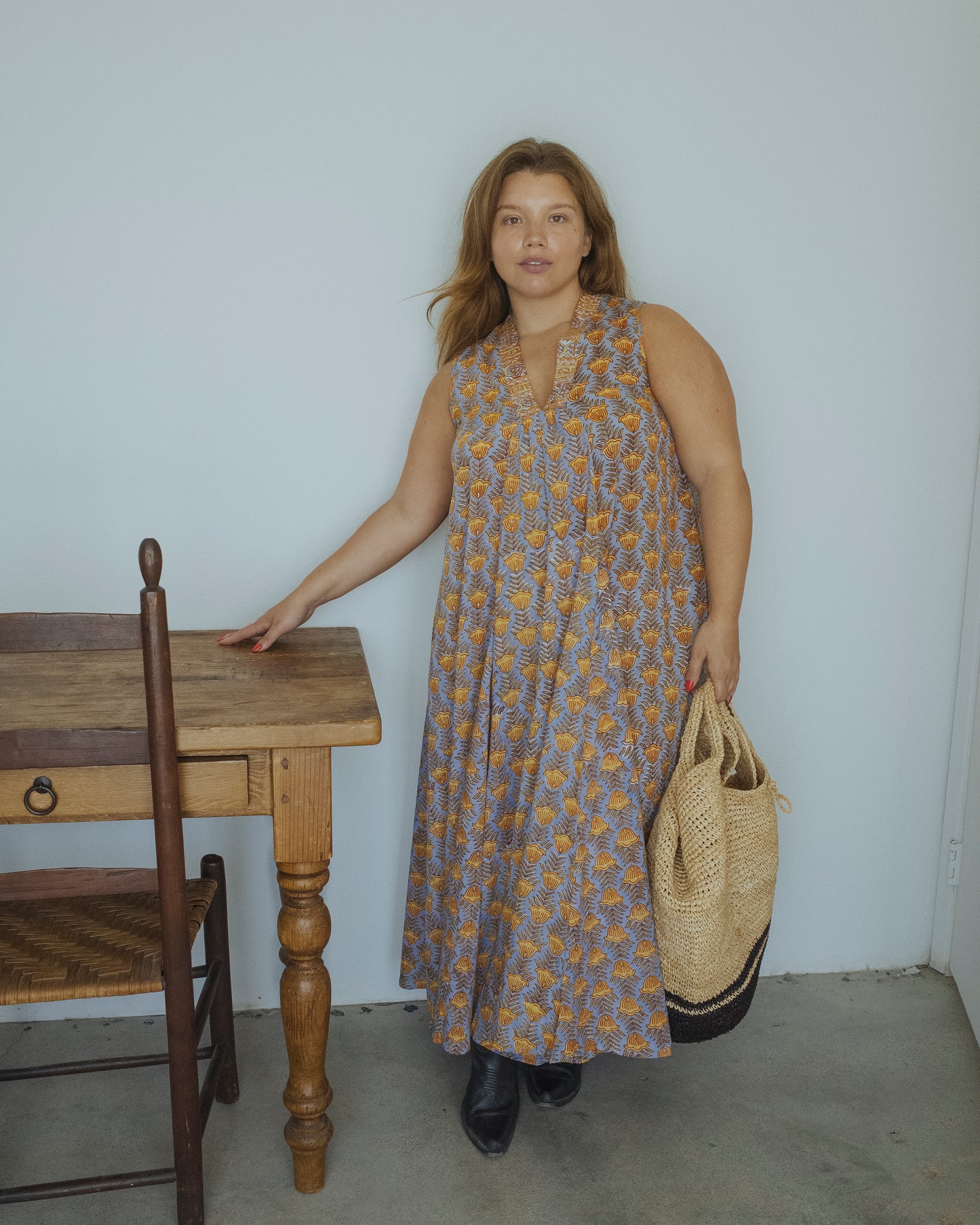 The Grace Dress - Blue Bell