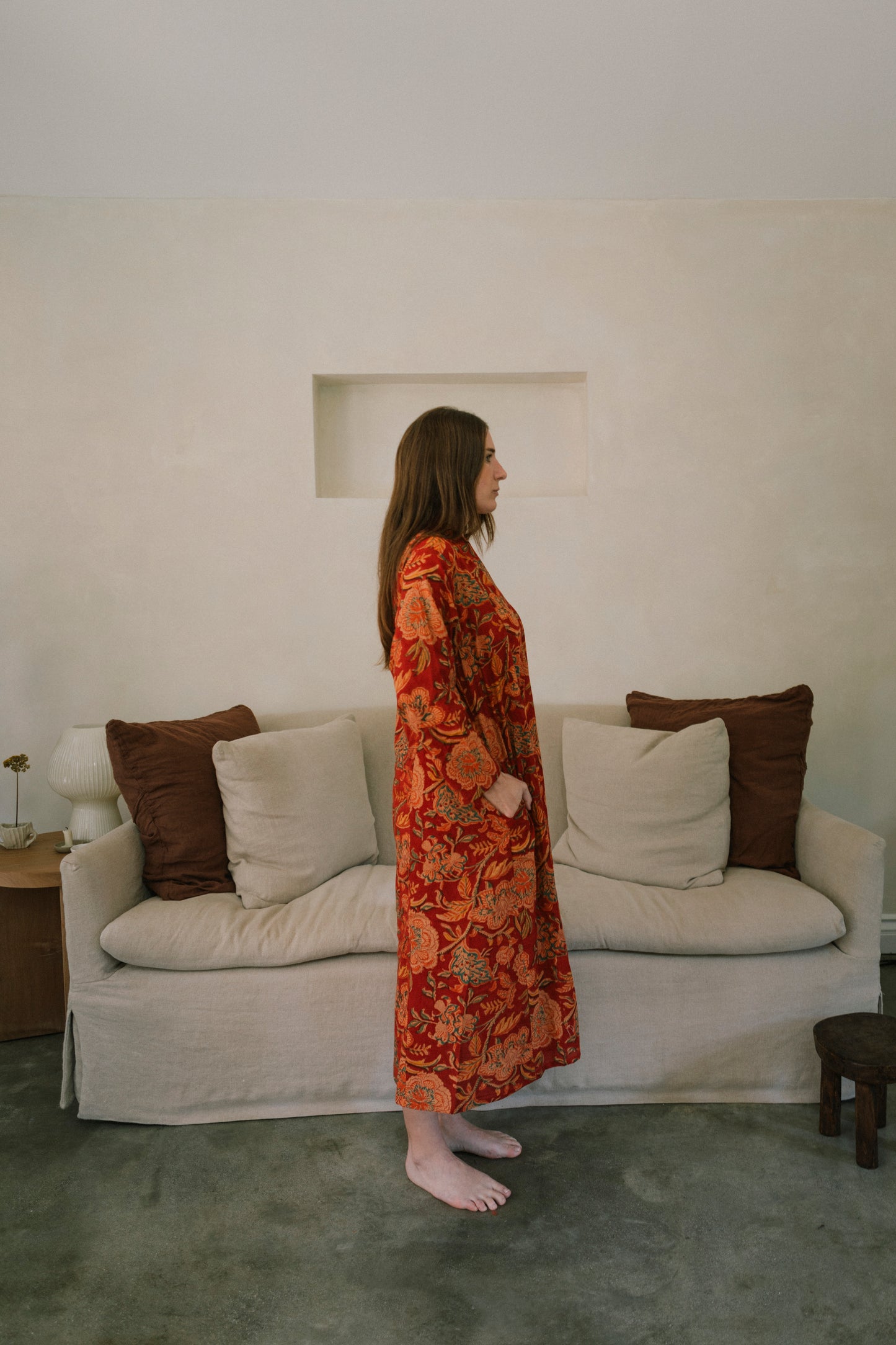The Sadie Dress - Sangria